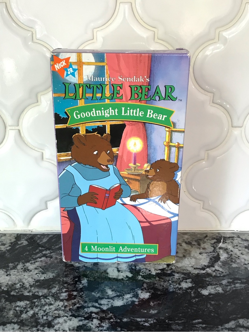 Little Bear Goodnight Little Bear VHS 1999 Maurice Sendak Tape Nick Jr RARE!